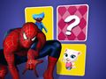 Gioco Abbinamento delle carte memoria di Spiderman in linea
