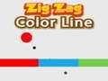 Gioco Linea Colorata ZigZag in linea
