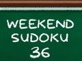 Gioco Sudoku del Weekend 36 in linea Gioco Sudoku del Weekend 36 in linea