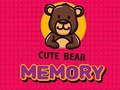 Gioco Memoria dell'Orso Carino in linea