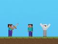 Gioco Nubik contro l'esercito di Herobrine in linea