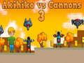 Gioco Akihiko contro Cannoni 3 in linea