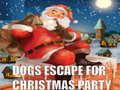Gioco Fuga dei cani per la festa di Natale in linea