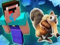 Gioco Noob Parkour: Era della Neve in linea Gioco Noob Parkour: Era della Neve in linea