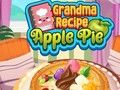 Gioco Ricetta della torta di mele della nonna in linea Gioco Ricetta della torta di mele della nonna in linea