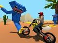 Gioco Motociclista contro Huggy in linea