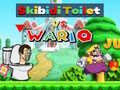 Gioco Skibidi Toilet contro Wario in linea