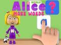 Gioco Mondo di Alice: Crea Parole in linea Gioco Mondo di Alice: Crea Parole in linea