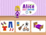 Gioco Mondo della Routine Quotidiana di Alice in linea