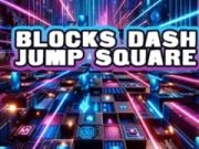 Gioco Blocchi Corsa Salto Quadrato in linea