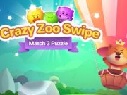 Gioco Сумасшедший зоопарк: Головоломка три в ряд in linea