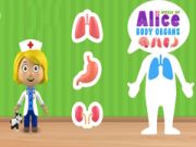 Gioco Mondo degli Organi del Corpo di Alice in linea Gioco Mondo degli Organi del Corpo di Alice in linea