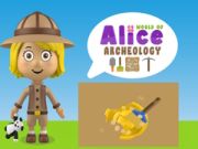 Gioco Mondo dell'Archeologia di Alice in linea