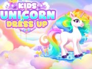 Gioco Vestire il Unicorno per Bambini in linea