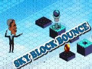 Gioco Rimbalzo di Blocco Celeste in linea