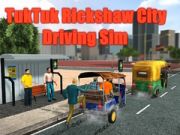 Gioco Simulatore di Guida TukTuk Rickshaw in Città in linea