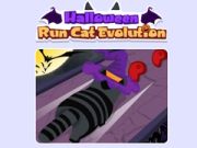 Gioco Corsa di Halloween: Evoluzione del Gatto in linea