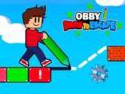 Gioco Obby Disegna per Fuggire in linea Gioco Obby Disegna per Fuggire in linea