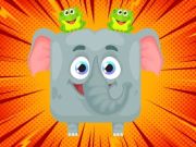 Gioco Gelatina. Fare l'elefante in linea