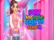 Gioco Ordina e stile: torna a scuola in linea