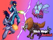 Gioco Stick Ninja Survival in linea