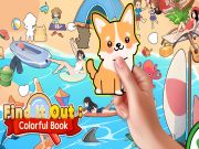 Gioco Scoprilo un libro colorato in linea