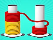 Gioco Ordina del colore della corda 3D in linea