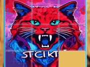 Gioco Frenzy puzzle di gatti puzzle in linea