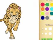 Gioco Libro da colorare di animali selvatici in linea
