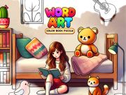 Gioco Word Art: Color Book Puzzle in linea