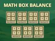 Gioco Bilancia della scatola di matematica in linea