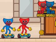 Gioco Rosso e blu Hugli Wugli in linea