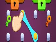 Gioco Sposta gli elastici in linea