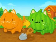 Gioco Giardino cerebrale. Unisci i gatti in linea