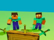 Gioco Noob vs pro ma coltello colpisce minecraft in linea