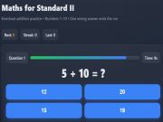Gioco Matematica per lo standard II in linea