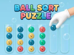 Gioco Puzzle di ordinamento delle palline in linea