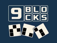 Gioco 9 blocchi in linea
