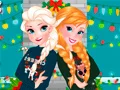 Gioco Sorelle Maglione Natale Brutto in linea