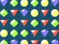 Gioco Gioielli Piatta: match 3 in linea