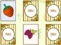 Gioco Memoria dei Frutti in linea Gioco Memoria dei Frutti in linea