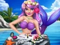 Gioco Stile di Trucco della Principessa Sirena in linea