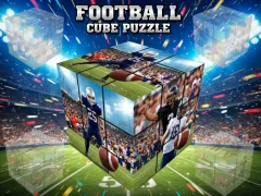 Gioco Puzzle del cubo di calcio in linea