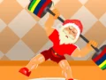 Gioco Babbo Natale sollevatore di pesi in linea