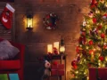 Gioco Differenze nelle Stanze di Natale in linea
