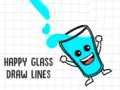 Gioco Bicchiere Felice: Disegna Linee in linea