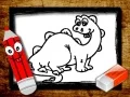 Gioco Torna a scuola: Libro da colorare di dinosauri in linea Gioco Torna a scuola: Libro da colorare di dinosauri in linea