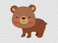 Gioco Puzzle dell'Orso Cartone in linea