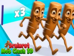 Gioco Brainrot Mob Clash 3D in linea