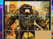 Gioco Enigmi scorrevoli del gorilla in linea Gioco Enigmi scorrevoli del gorilla in linea